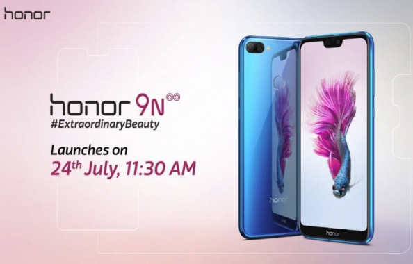 Honor 9N Announced in India with a Notched 19:9 Display and Dual Rear Cameras