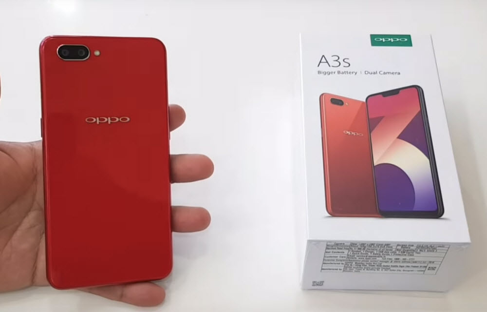 OPPO A3S Camera