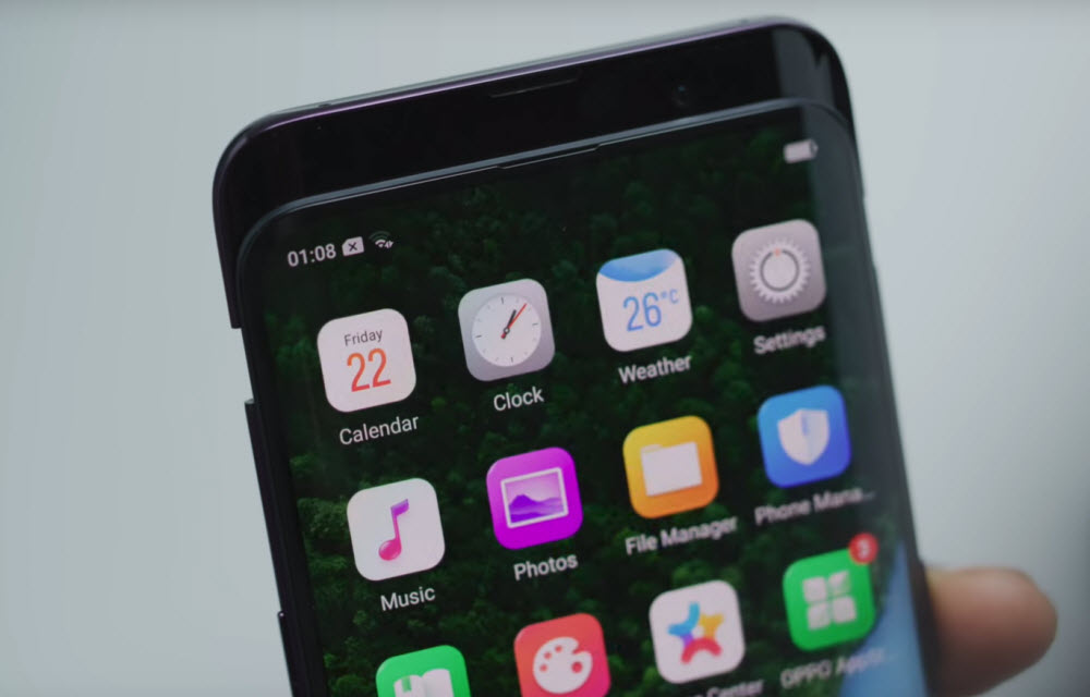 Oppo Find X Design