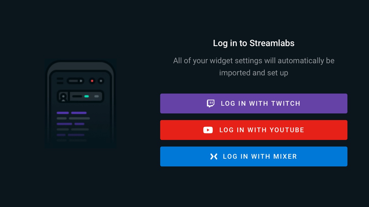 StreamLabs Login