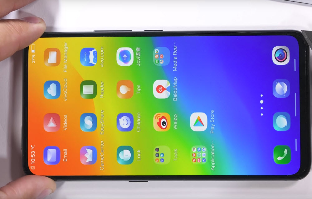 Vivo Nex Display