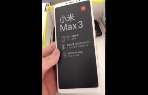 Xiaomi will release the Mi Max 3 on July 19 in China