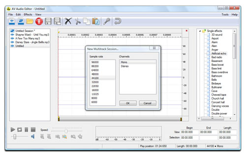 AV Audio Editor