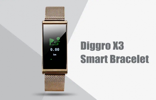 Diggro X3 Waterproof Smart Bracelet Review