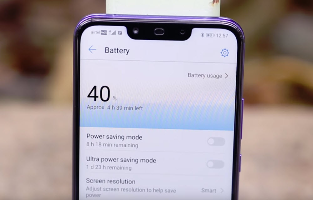 Honor Nova 3 Battery