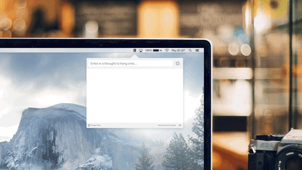 Thought Train for MacOS
