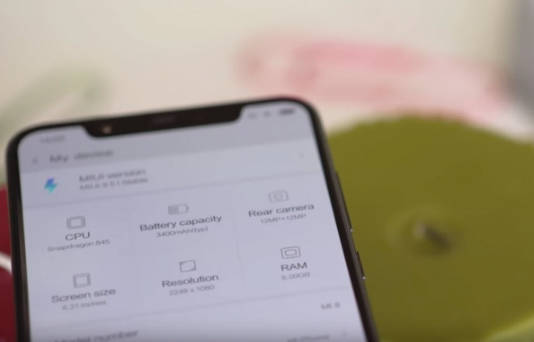 Xiaomi Mi 8 Battery Performance