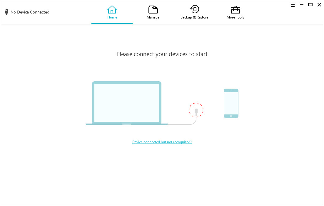 iCarefone User Interface