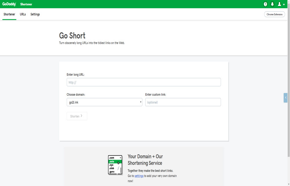 shortener.godaddy