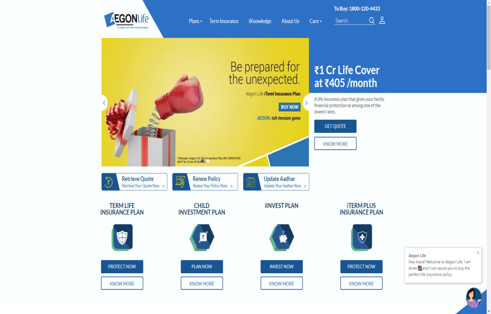 AEGON Life Insurance Co. Ltd