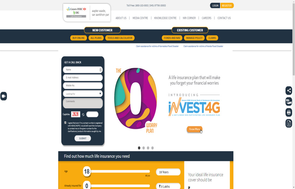 Canara HSBC Oriental Bank of Commerce Life Insurance Co. LTD