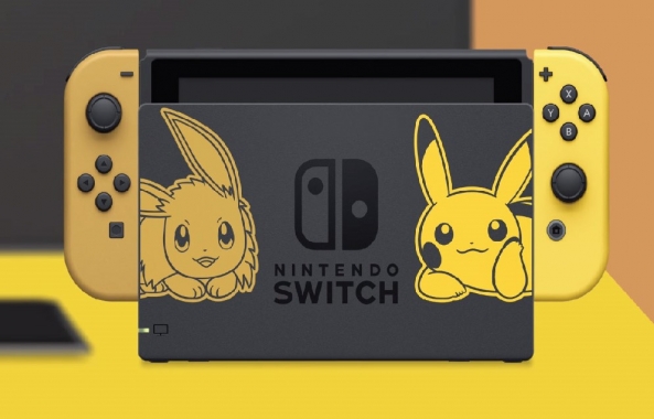 Nintendo pokemon lets go new pikachu-eevee dition