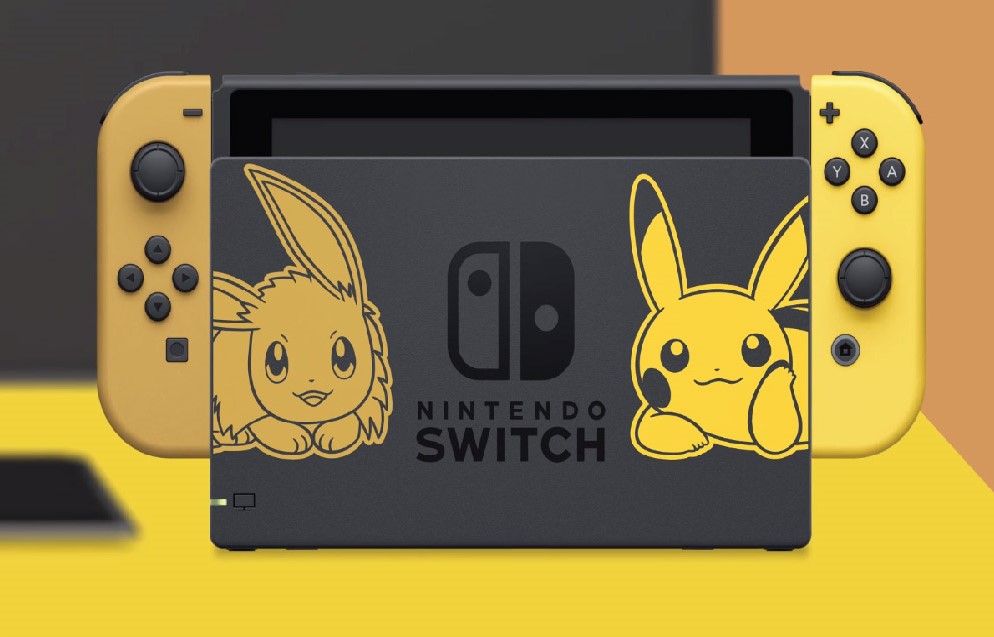 Nintendo pokemon lets go new pikachu-eevee dition