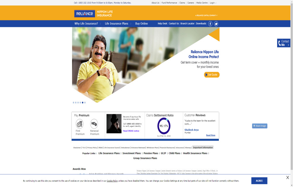 Reliance Life Insurance Co. Ltd