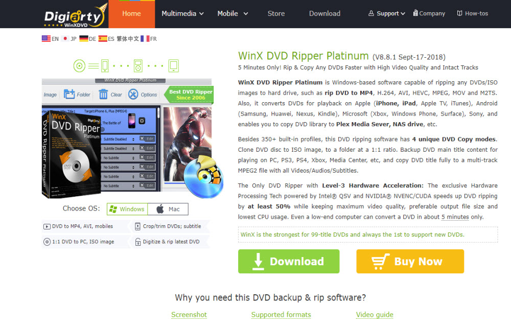 WinX DVD Ripper Platinum