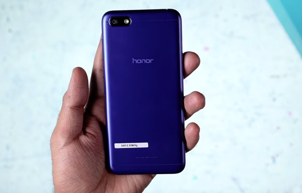 Honor 7S Design
