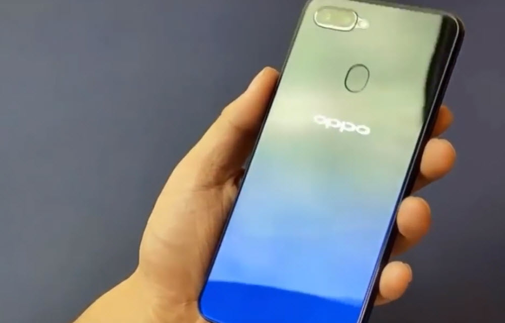Oppo A7X Design