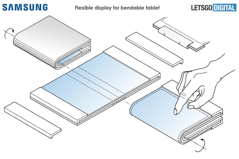 Samsung Galaxy F foldable tablet