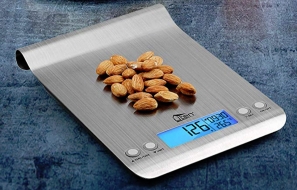 Uten Digital Kitchen Scale With Ultra Slim Malfunction & Stainless Steel Design