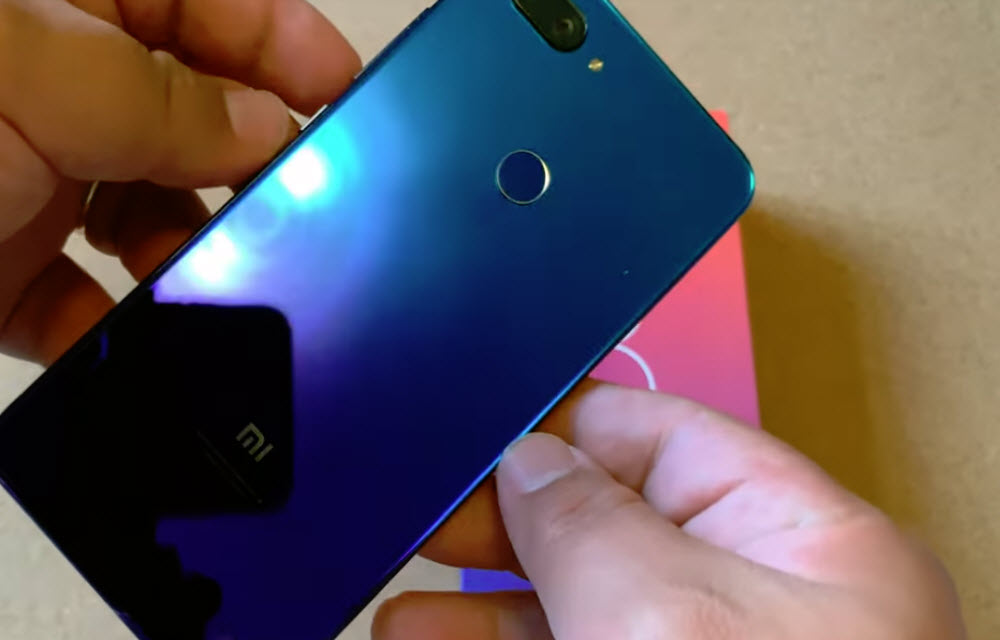 Xiaomi Mi 8 Lite Design
