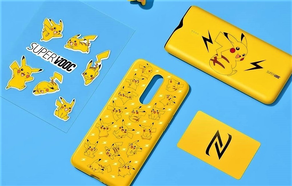 OPPO Launches A SuperVOOC Power Bank & Two Pikachu Themed Covers For R17 Pro