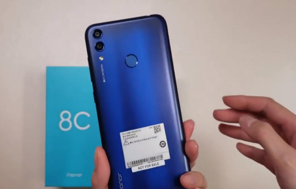 Huawei Honor 8C Camera