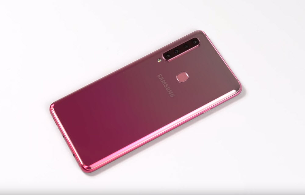 Samsung Galaxy A9 (2018) Design