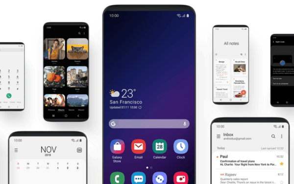 Samsung Android Pie 2019 Updates list