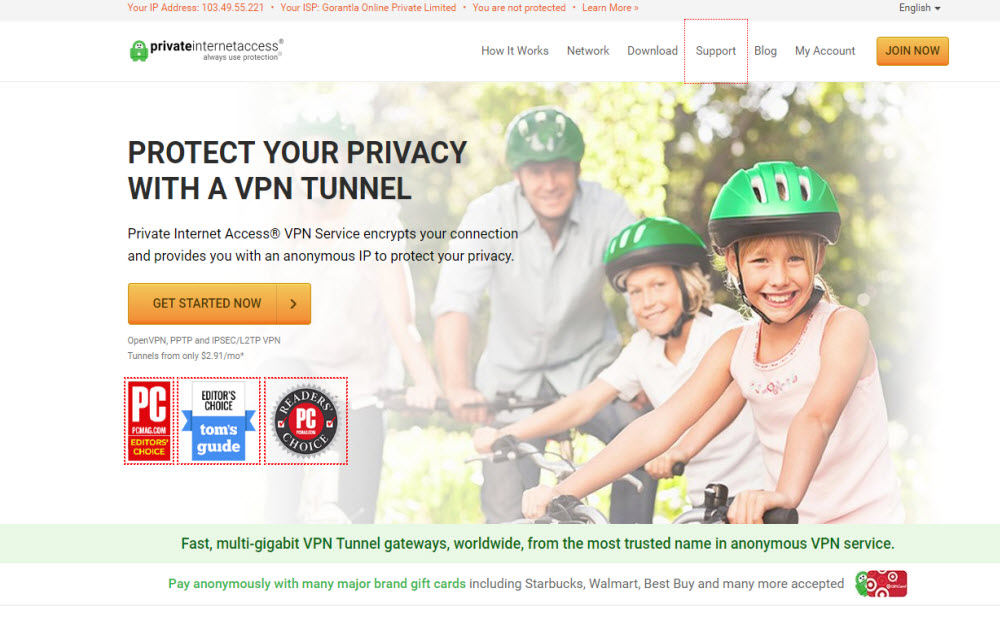 Private Internet Access (PIA)
