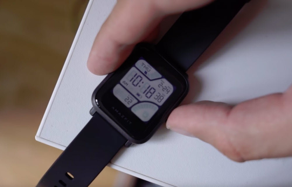 Xiaomi Huami AMAZFIT Bip Lite Version Smart Watch Display