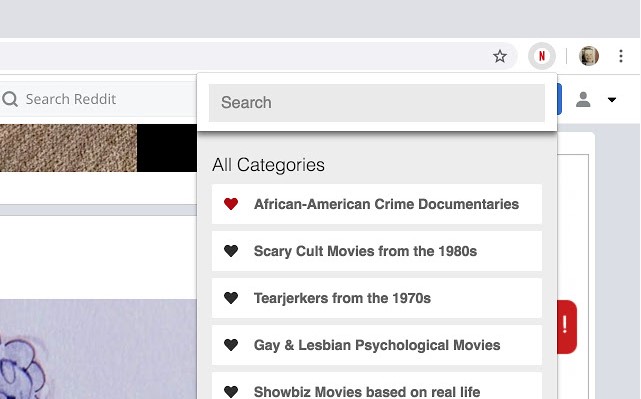Netflix Hidden Categories
