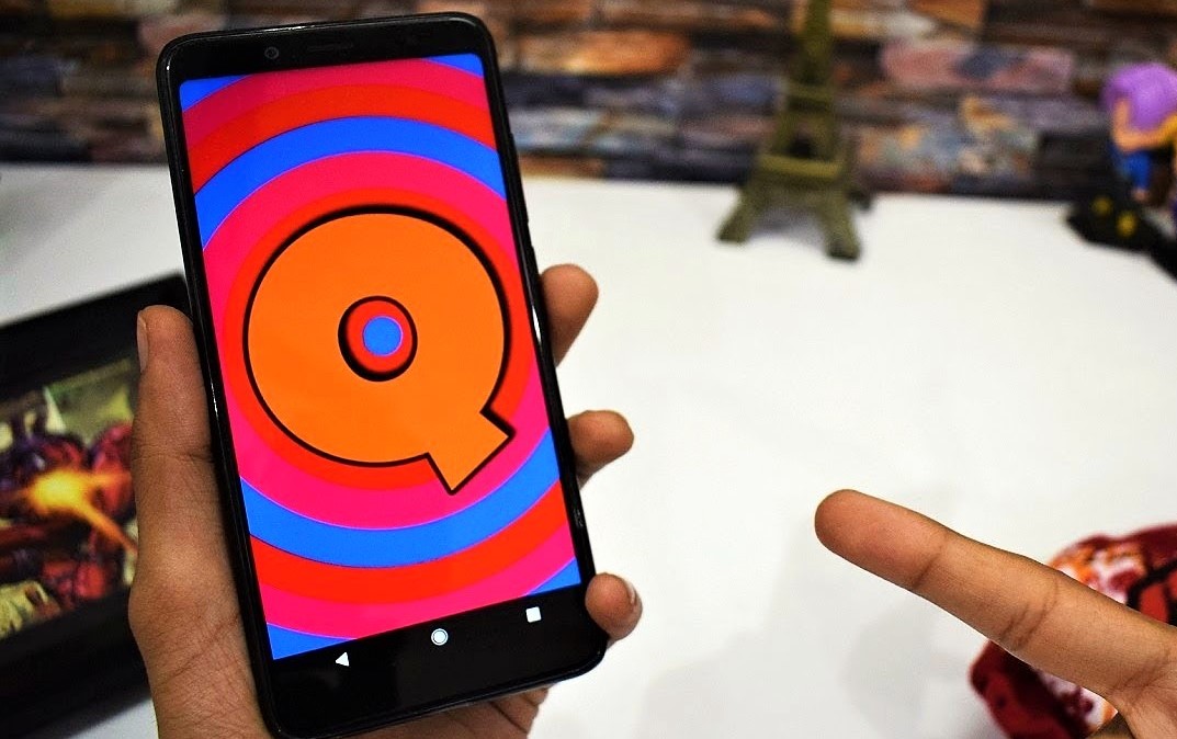 Android Q new filtered images and features out