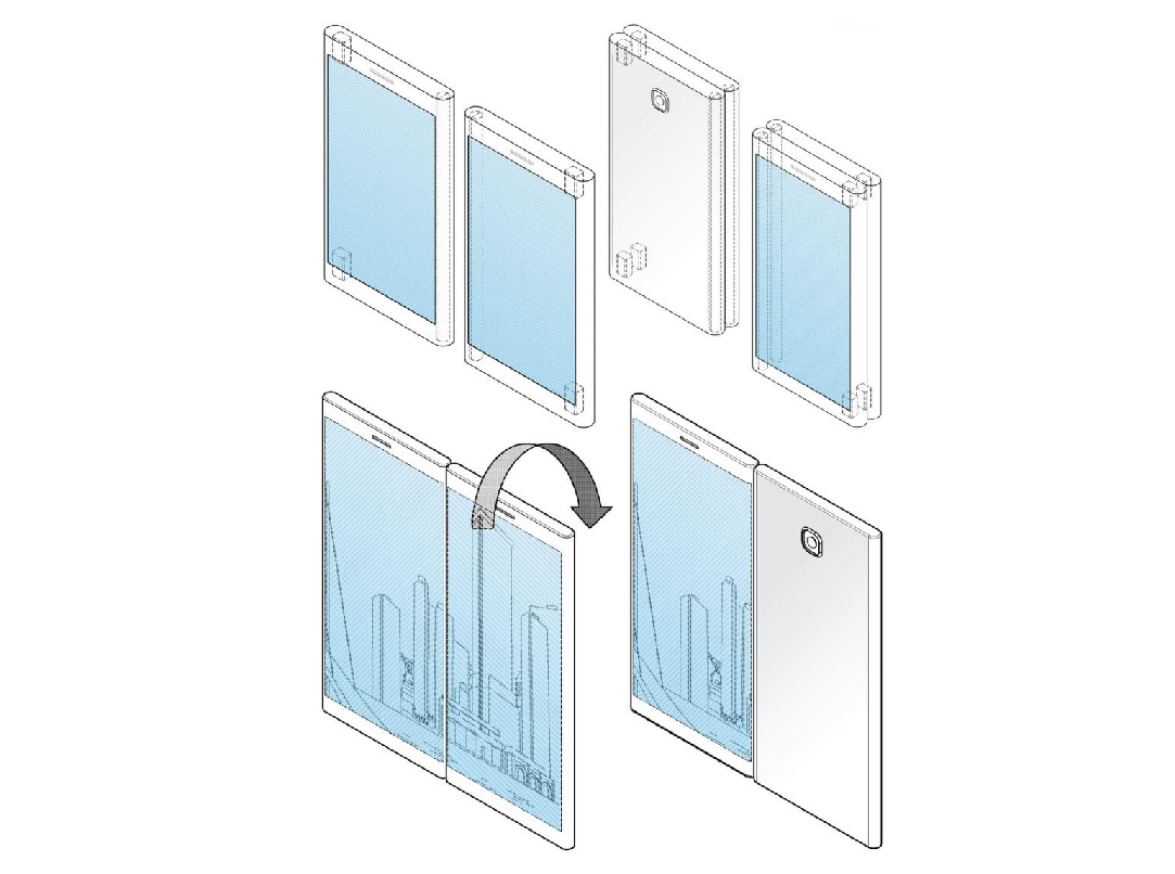 Samsung patents a new smartphone