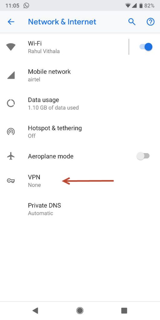 Adding-VPN-Configuration-on-Android