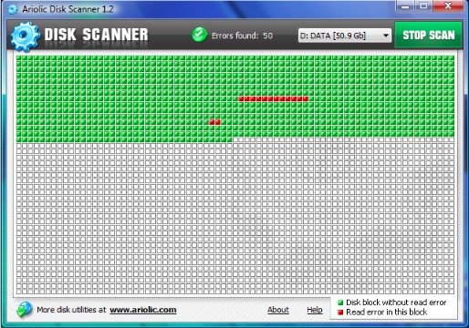 Ariolic Disk Scanner