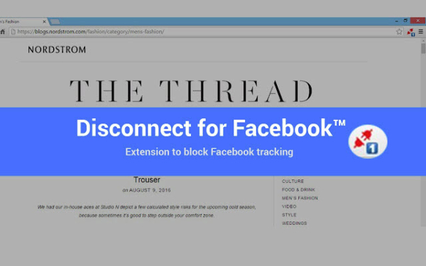 Disconnect Facebook™ pixel & FB™ tracking