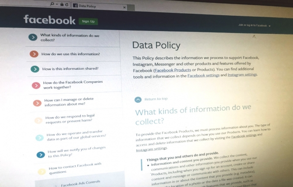 Facebook Privacy Policy