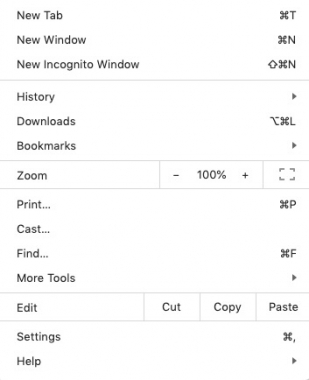 Google Chrome Options