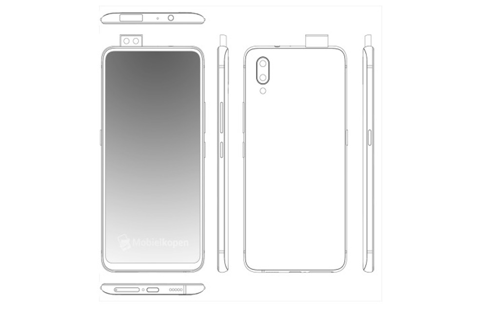 Vivo's new patent reveals a dual pop-up setup camera design