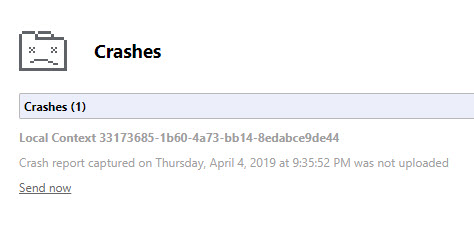 Crashes