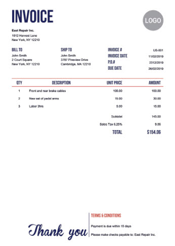 Invoice Home