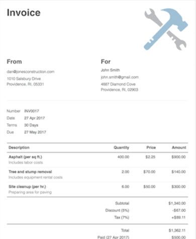 Invoice Simple