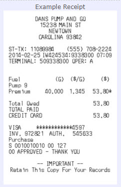 Make Receipts