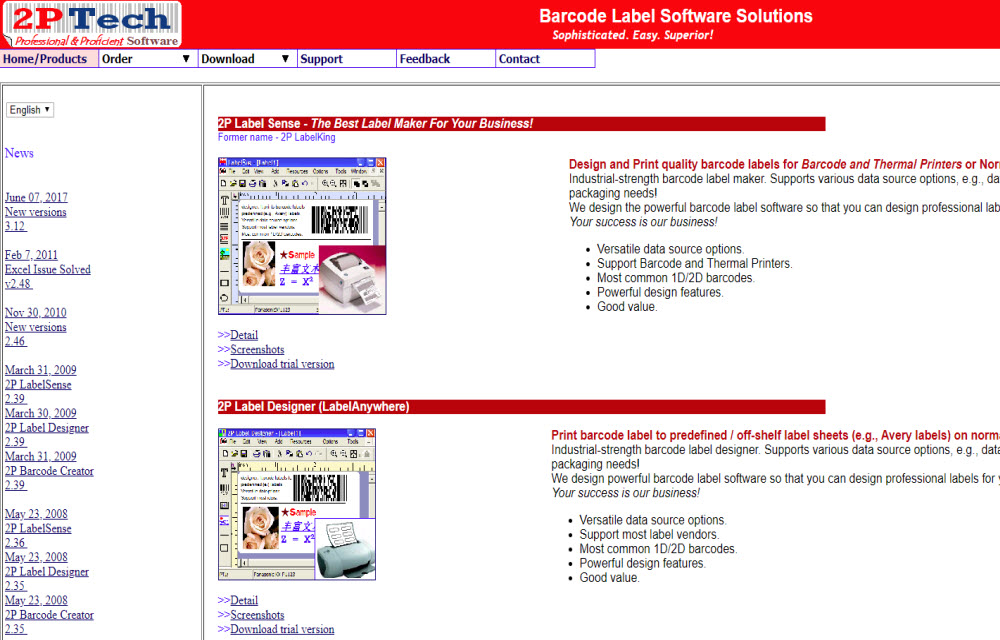 2P Barcode Creator