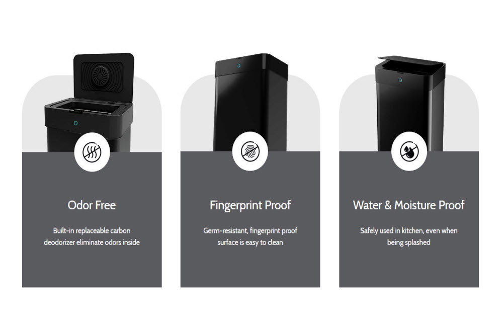 Aicool All-in-one Smart Trash Can