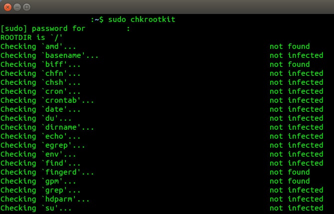Chkrootkit