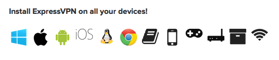 ExpressVPN app support