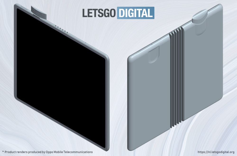 Oppo foldable phone with pop-up camera design