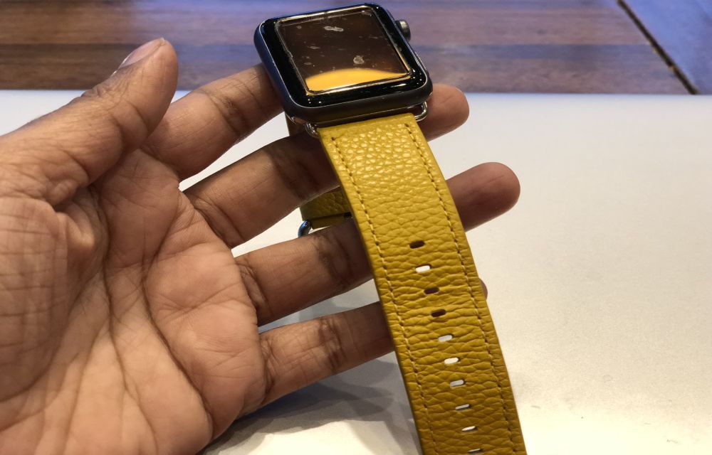 Classic Buckle Leather Band Color