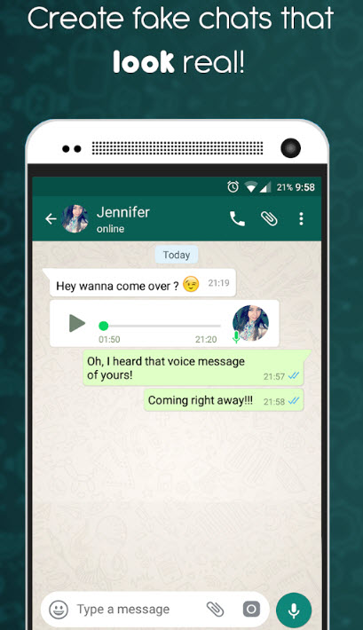 Fake Chat Conversations